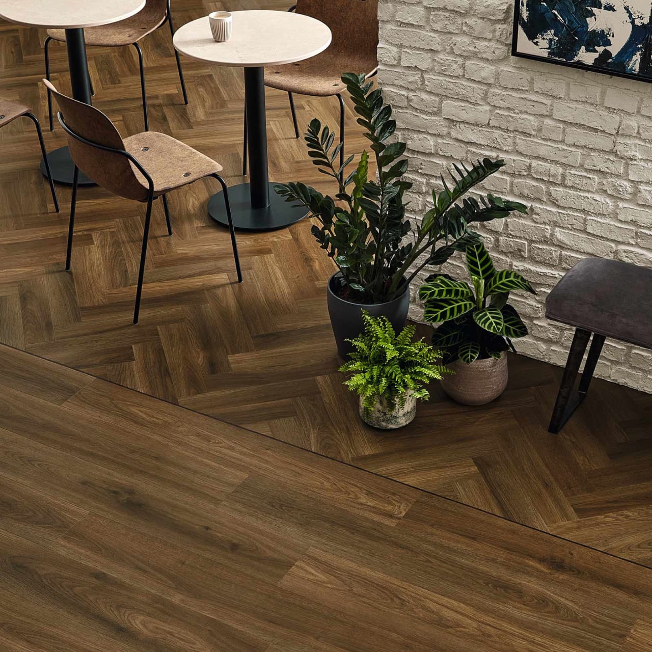 Saddler Oak: Commercial LVT Flooring from the Amtico Spacia Collection